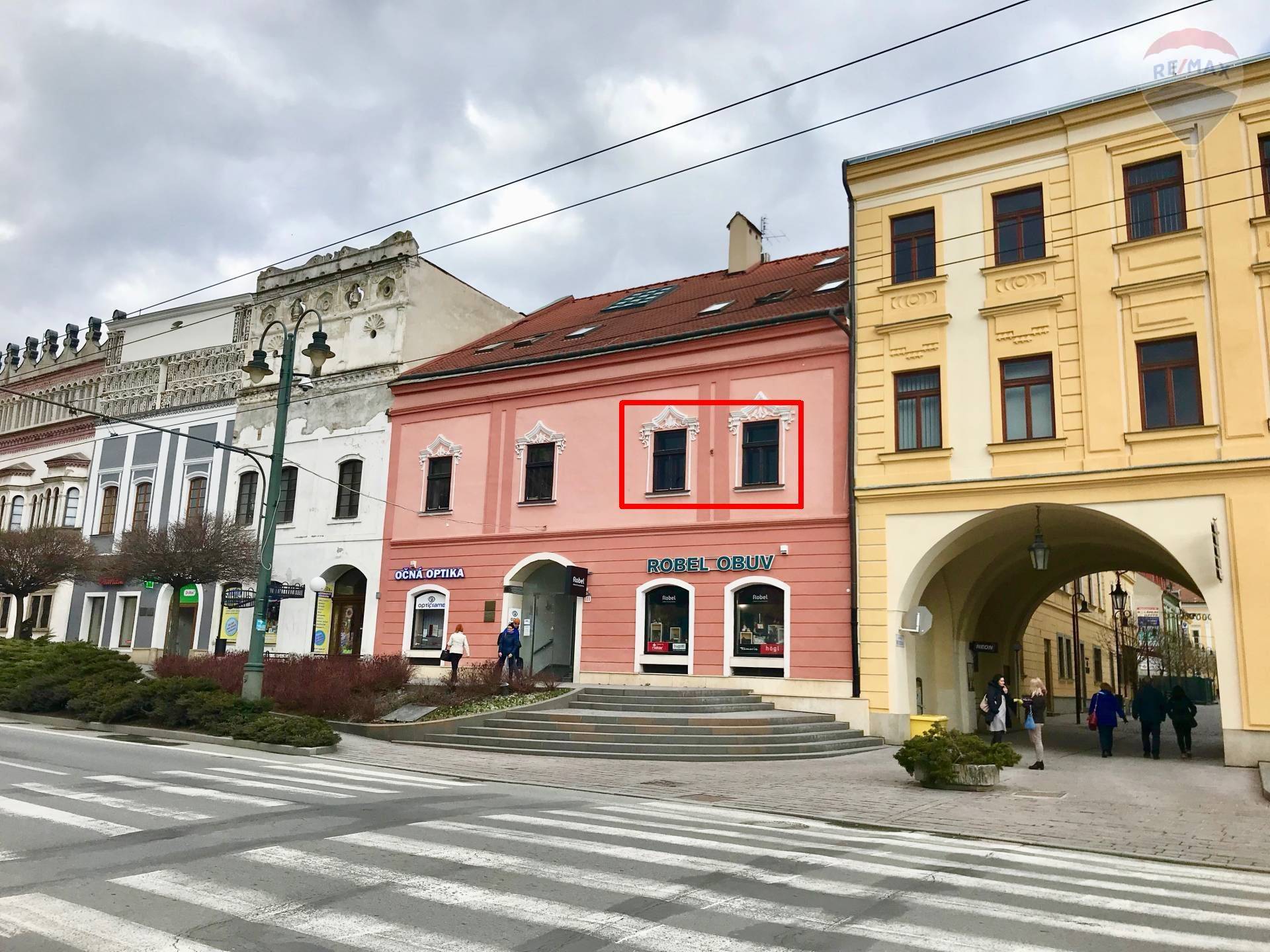 Komerčné priestory na prenájom, Prešov, Hlavná ul.