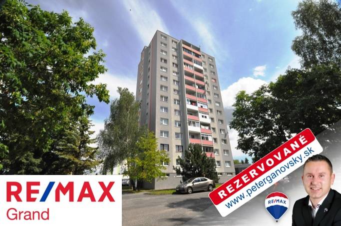 **REZERVOVANÉ** PREDAJ, 3-izbový byt, 64,84 m2, Poprad, Ul. Tajovského,